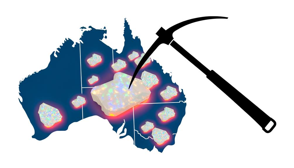 australian opal mining town