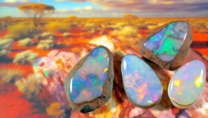 australian outback boulder opal