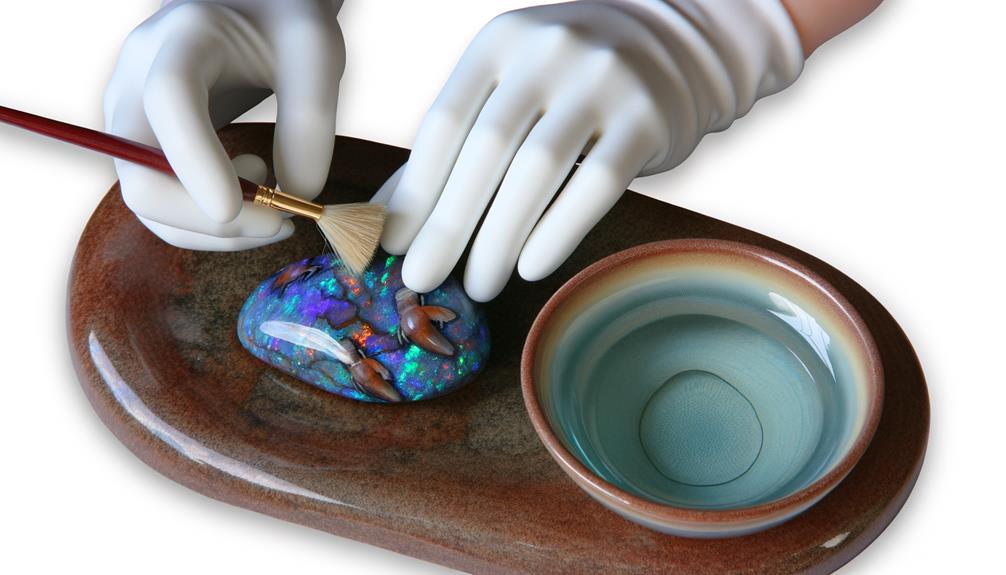 boulder wood opal care