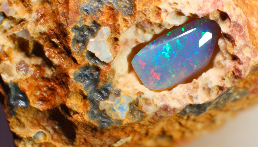 colorful gemstone from australia