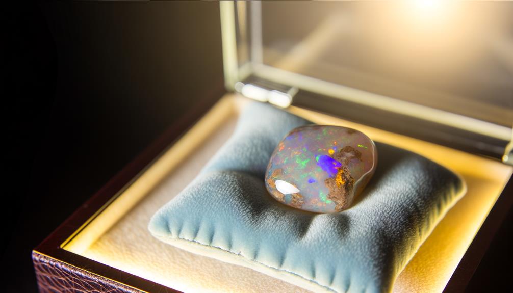 crafting boulder opal jewelry