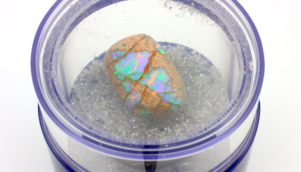 dangers of tumbling opal