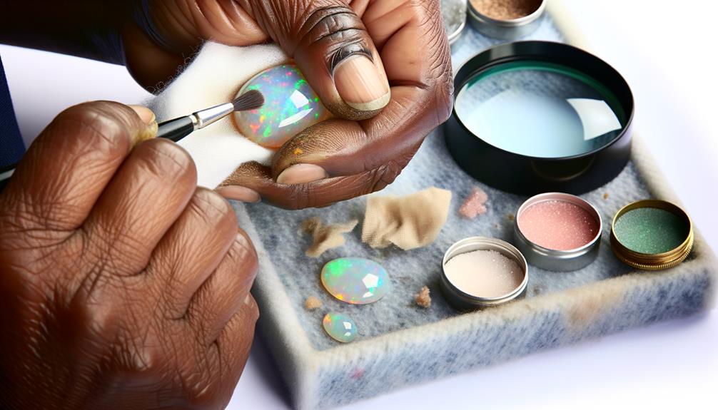 enhancing ethiopian opal color