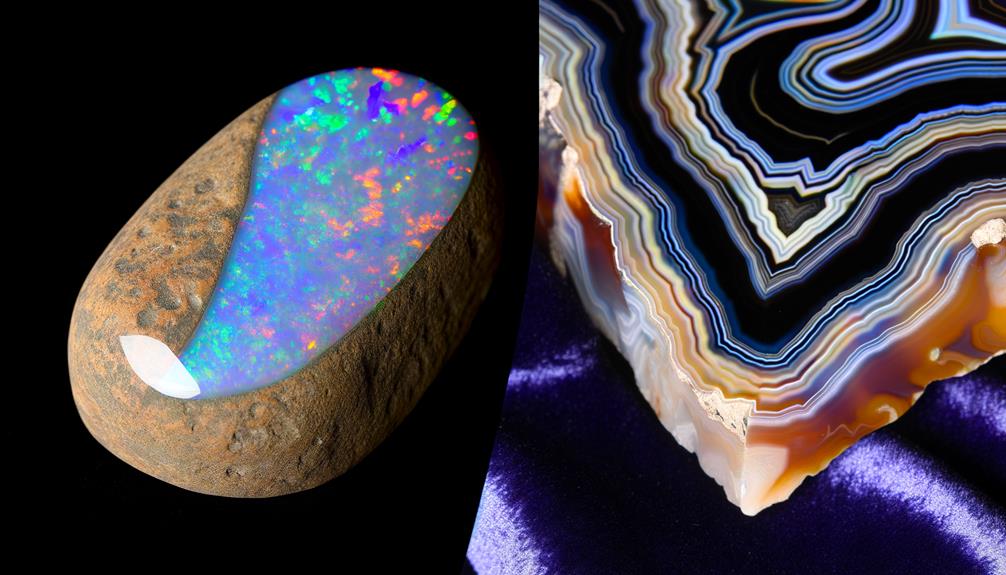 hidden beauty in agate