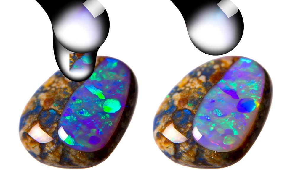 hydrophane s effect on opal