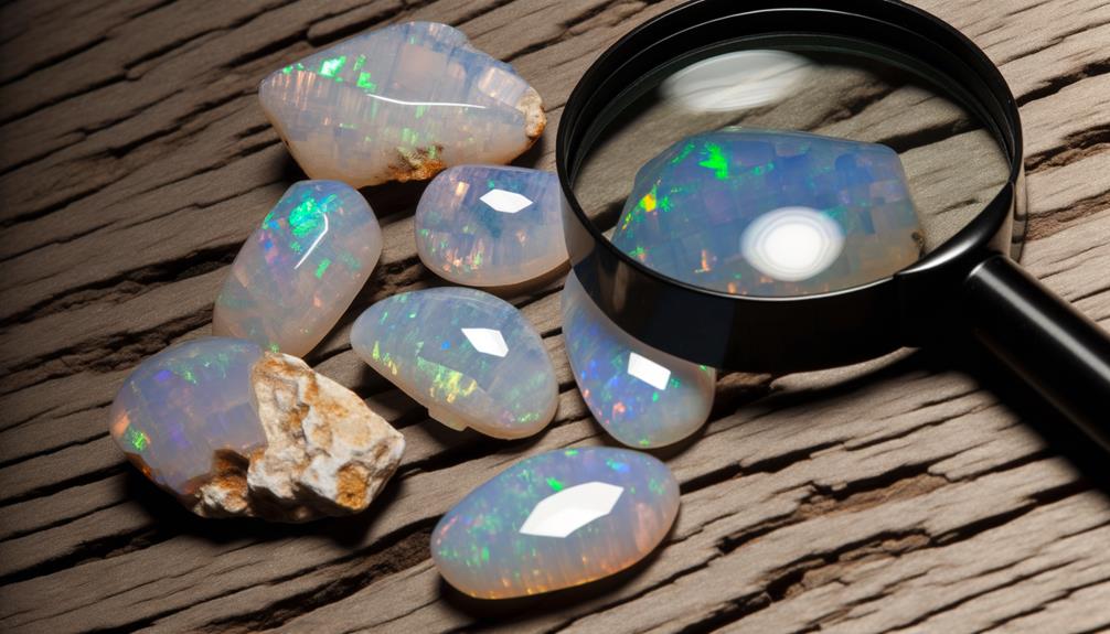 identifying raw opal guide