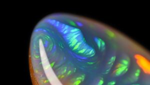 iridescent gemstone from madagascar