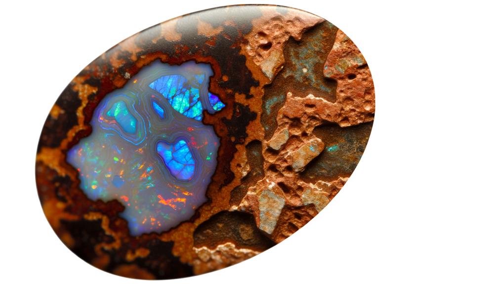 koroit boulder opal appearance