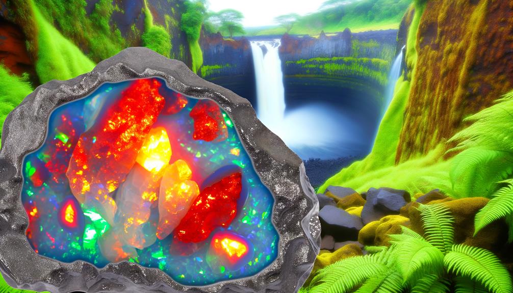 opal glass fire origins
