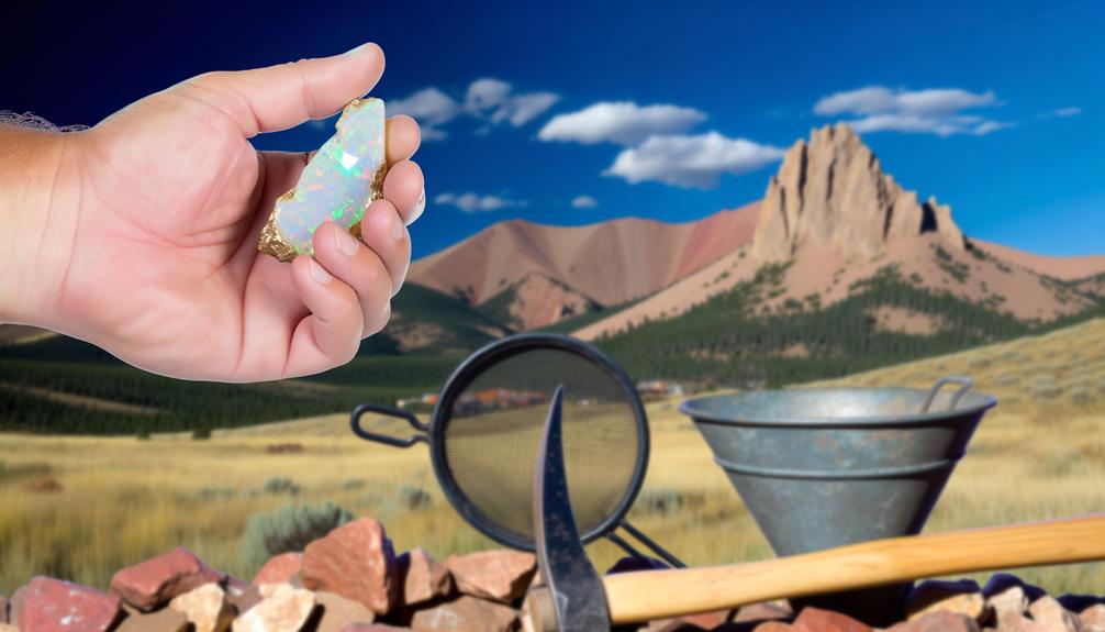 opal hunting in colorado