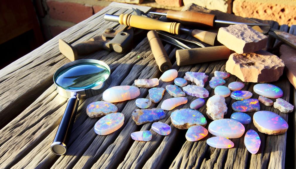 opal mining in australia