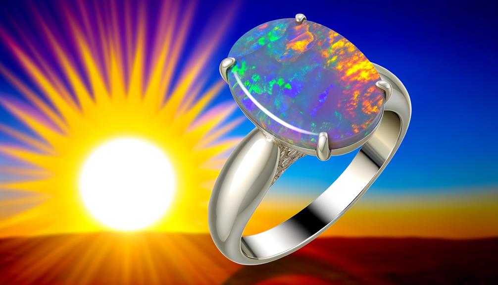 opal rings gaining popularity