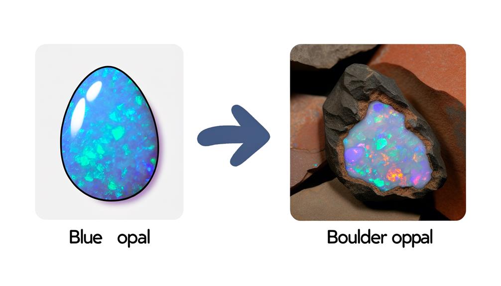 opal s striking boulder patterns