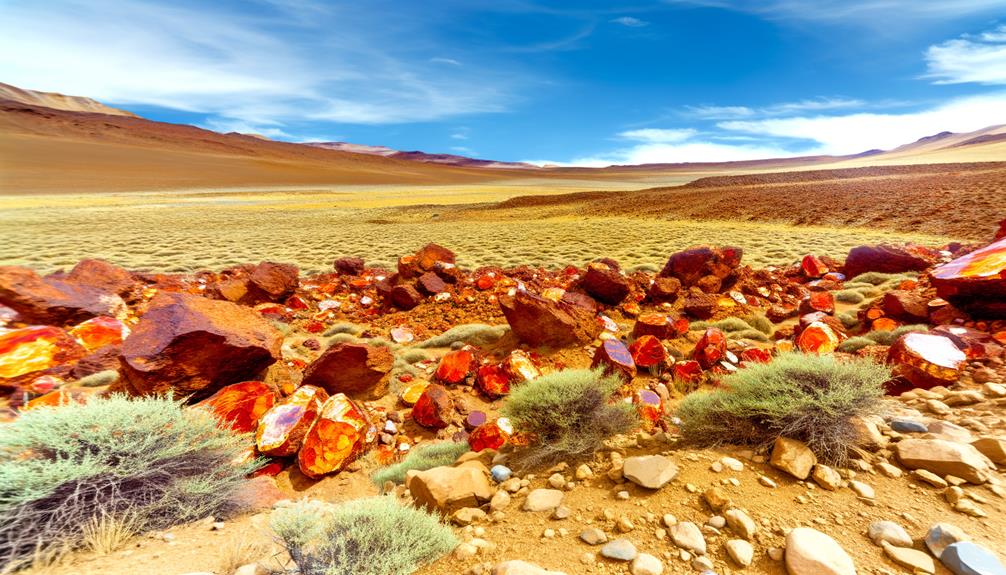 origin of fire opals
