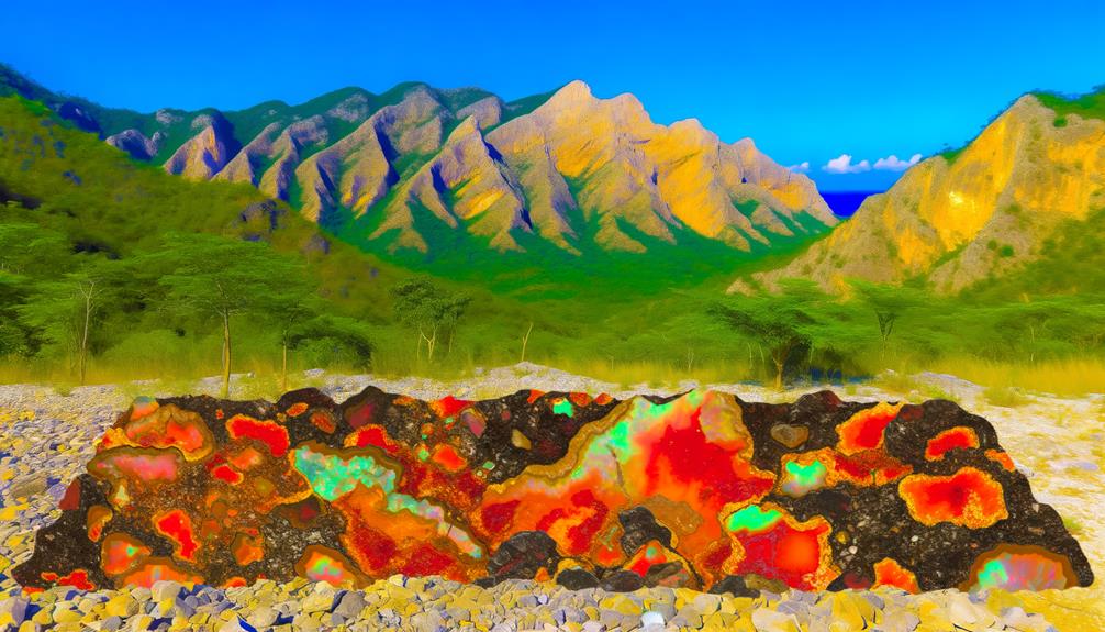rare honduran opal discovery