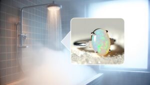 shower safe opal jewelry care