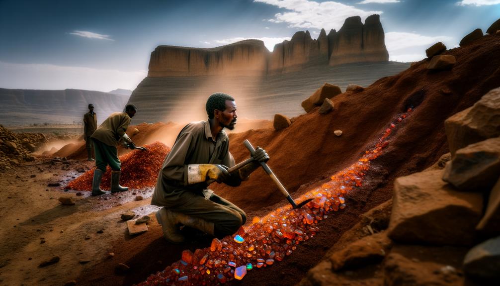 techniques for mining gold