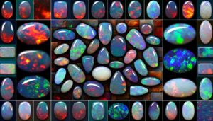 varieties of opal stones